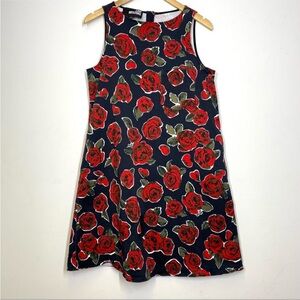 Love Moschino Floral Print Sleeveless Mini Dress Women Size 10
